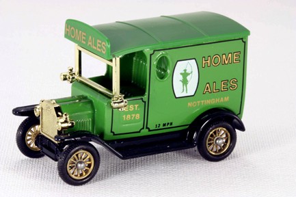 Lledo Days Gone DG619 Model T" Van Home Ales"