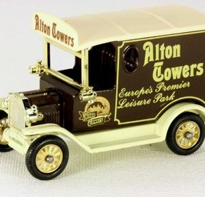 Lledo Days Gone DG644 Model T" Van Alton Towers"