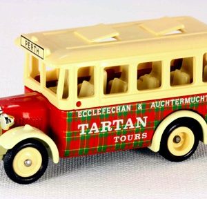 Lledo Days Gone DG1012 1935 Model A" Ford Bus Tartan Tours"