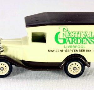 Lledo Days Gone DG1316 Model A" Van Liverpool Festival Gardens"