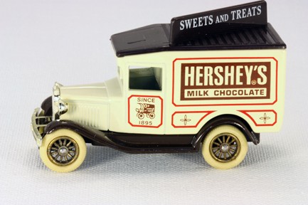 Lledo Days Gone LH130 Model A" Delivery Van Hershey's Sweets and Treats"