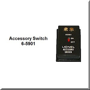 Lionel Part 6-5901 accessory switch on/off