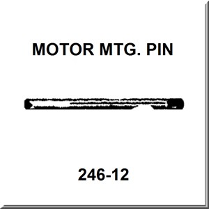 Lionel Part 246-12 motor mount pin