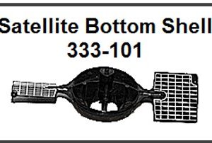 Lionel Part 333-101 satellite bottom shell