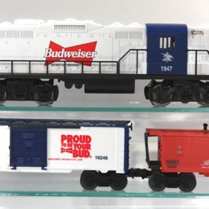 LIONEL 11810 ANHEUSER-BUSCH BUDWEISER BEER PROMOTIONAL TRAIN SET