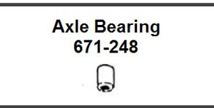 LIONEL PART 671-248 axle bearing