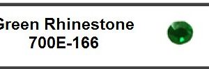 LIONEL PART 700E-166 green rhinestone