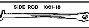 LIONEL PART 1001-18 side rod