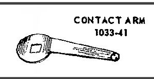 LIONEL PART 1033-41 contact arm