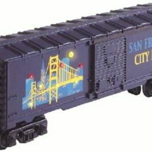 LIONEL 26727 SAN FRANCISCO CITY LIGHTS BOXCAR