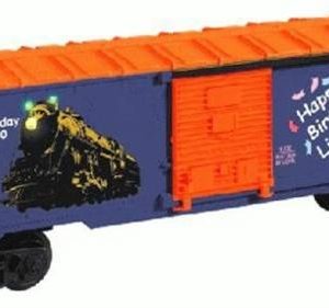 LIONEL 26736 LIONEL'S LIGHTED BIRTHDAY BOXCAR