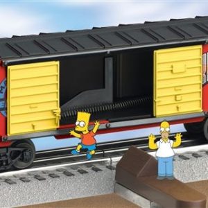 LIONEL 26801 JUMPING BART SIMPSON BOXCAR