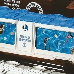 LIONEL 19856 MERMAID TRANSPORT AQUARIUM CAR