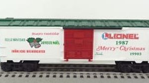 LIONEL 19903 CHRISTMAS HOLIDAY 1987 BOXCAR