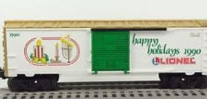 LIONEL 19910 CHRISTMAS HOLIDAY 1990 BOXCAR