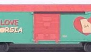 LIONEL 19985 I LOVE GEORGIA BOXCAR