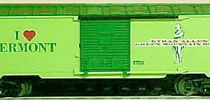 LIONEL 19969 I LOVE VERMONT BOXCAR