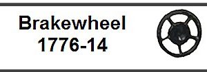 LIONEL PART 1776-14 brakewheel