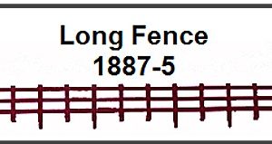 LIONEL PART 1887-5 long fence horse car