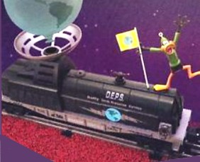 LIONEL 16755 WARNER BROTHERS DAFFY DUCK ANIMATED BALLOON CAR