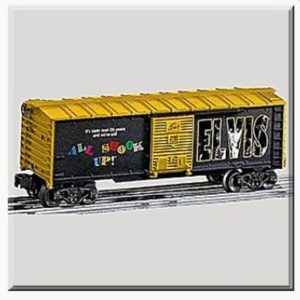 LIONEL 39258 ELVIS PRESLEY ALL SHOOK UP BOXCAR