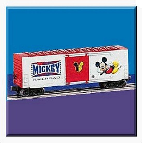 LIONEL 36257 DISNEY'S MICKEY MOUSE HI-CUBE BOXCAR