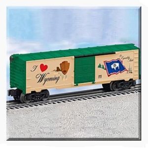 LIONEL 29936 I LOVE WYOMING BOXCAR