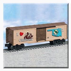 LIONEL 29932 I LOVE OKLAHOMA BOXCAR