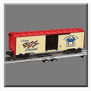 LIONEL 29909 I LOVE MARYLAND BOXCAR
