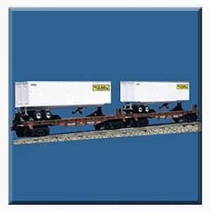 LIONEL 36026 J.B. HUNT FLATCAR AND TRAILERS