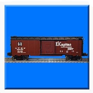 LIONEL 29202 SANTA FE MAP BOXCAR