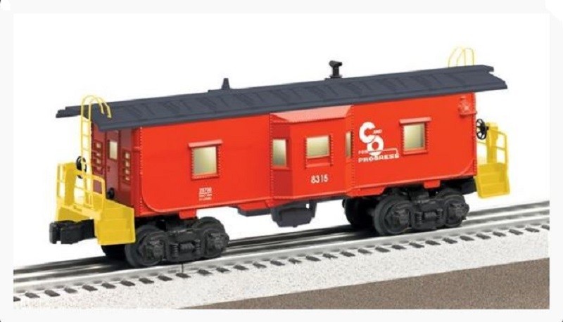 LIONEL 29708 CHESAPEAKE AND OHIO BAY WINDOW CABOOSE