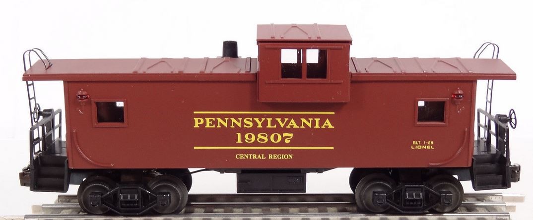 LIONEL 19807 PENNSYLVANIA EXTENDED VISION CABOOSE
