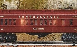 LIONEL 29003 PENNSYLVANIA MADISON PASSENGER CARS 4 PACK