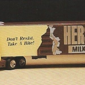 K-LINE K-811201TT HERSHEY'S CHOCOLATE TAKE A BITE" HEAVY HAULER TRACTOR TRAILER"