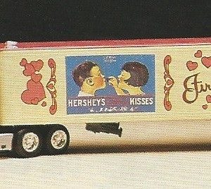 K-LINE K-811204TT HERSHEY'S CHOCOLATE FIRST LOVE" HEAVY HAULER TRACTOR TRAILER"