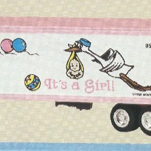 K-LINE K-811901TT IT'S A GIRL SPECIAL ADDITION 18 WHEELS OF WISHES TRACTOR TRAILER TRUCK