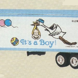 K-LINE K-811902TT IT'S A BOY SPECIAL ADDITION 18 WHEELS OF WISHES TRACTOR TRAILER TRUCK
