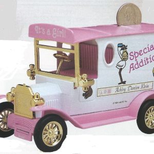K-LINE K-820201 IT'S A GIRL SPECIAL ADDITION VINTAGE TRUCK BANK