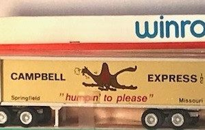 WINROSS CAMPBELL EXPRESS TRACTOR AND TRAILER TRUCK