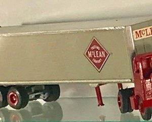 WINROSS MCLEAN TRUCKING COMPANY TRACTOR AND TRAILER TRUCK