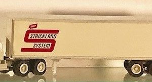 WINROSS STRICKLAND SYSTEM TRACTOR AND TRAILER TRUCK