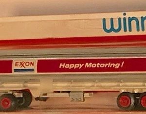 WINROSS EXXON TANKER AND TRUCK - WHITE CAB