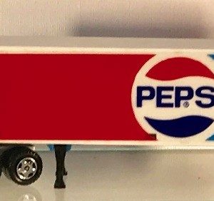 ERTL 1425 TRANSTAR II PEPSI MACK TRACTOR TRAILER TRUCK