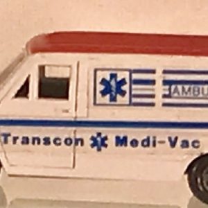 ERTL 1868 CANNONBALL RUN TRANSCON MEDI-VAC AMBULANCE