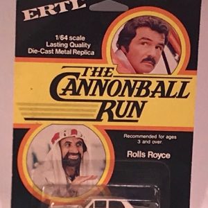 ERTL 1866 CANNONBALL RUN ROLLS ROYCE SILVER SHADOW CAR