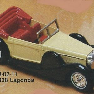 MATCHBOX Y-11 MODELS OF YESTERYEAR 1938 LAGONDA DROPHEAD COUPE CAR