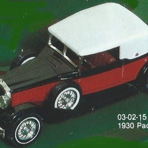 MATCHBOX Y-15 MODELS OF YESTERYEAR 1930 PACKARD VICTORIA CAR