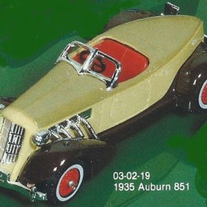 MATCHBOX Y-19 MODELS OF YESTERYEAR 1935 AUBURN 851 CAR