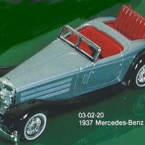 MATCHBOX Y-20 MODELS OF YESTERDAY 1937 MERCEDES-BENZ 540K CAR